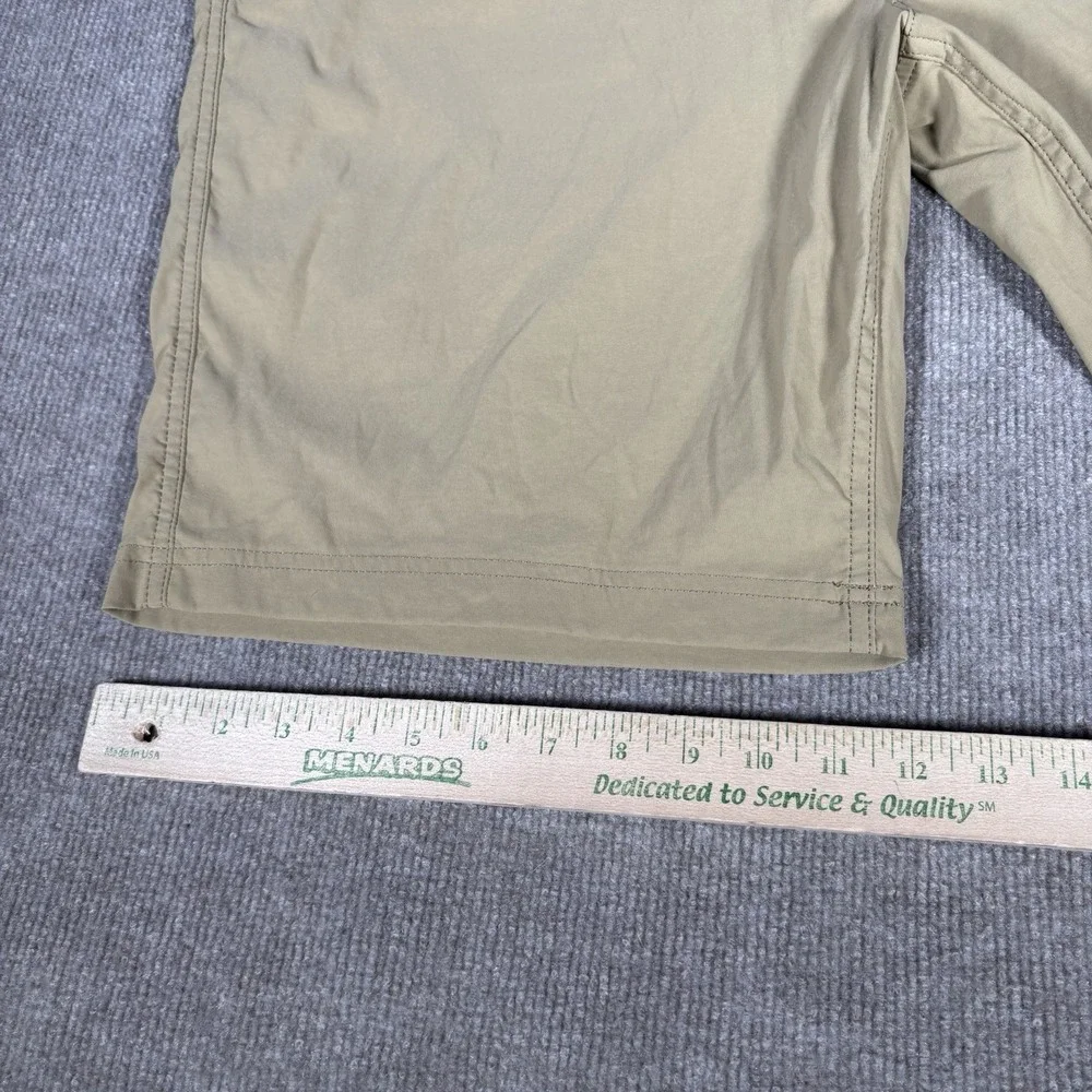 Eddie Bauer Travex Shorts Mens‎ 42 Beige Tan Horizon Guide Chino Stretch Nylon